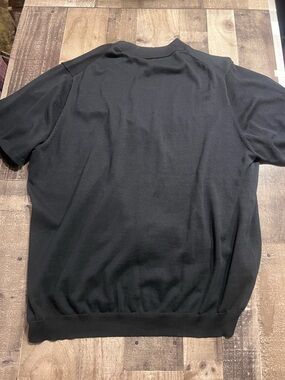 Paul Fredrick Black Short Sleeve Men's Tee